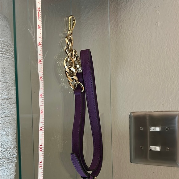 Michael Kors Purple Satchel with Gold Hardware - Picture 9 of 13